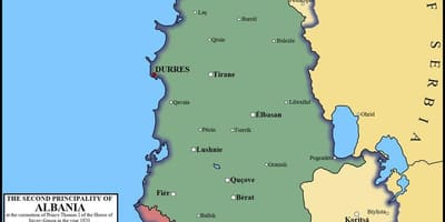 Карта дуррес Албанія